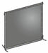 Welding Screen 6 ft H 8 ft W Gray