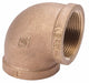 90 Elbow Brass 1/8 in FNPT