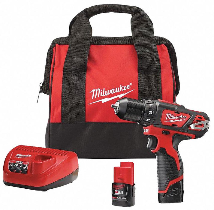 Drill Kit Cordless 1500 RPM 12V DC