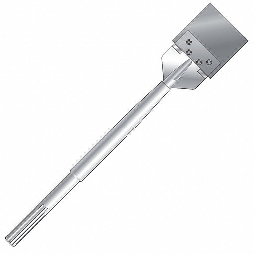 Chisel Bit Flat 6in