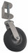 Side MountCaster Rubber 8 dia 17 15/16 H