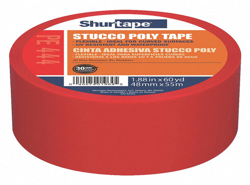 Painter s Tape Red 60 yd L 1-7/8 in W
