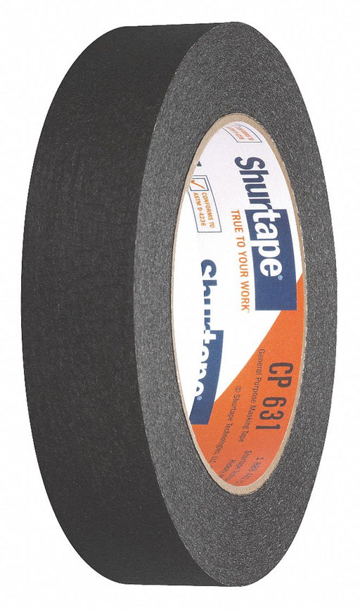 Masking Tape 15/16 W 60 yd L Black PK36