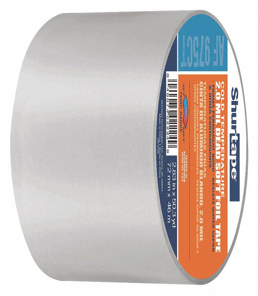 Foil Tape 2 13/16 in x 50 yd Aluminum