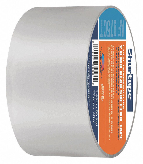 Foil Tape 2 13/16 in x 50 yd Aluminum