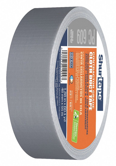 Duct Tape Silver 1 7/8 in x 60 yd 9 mil