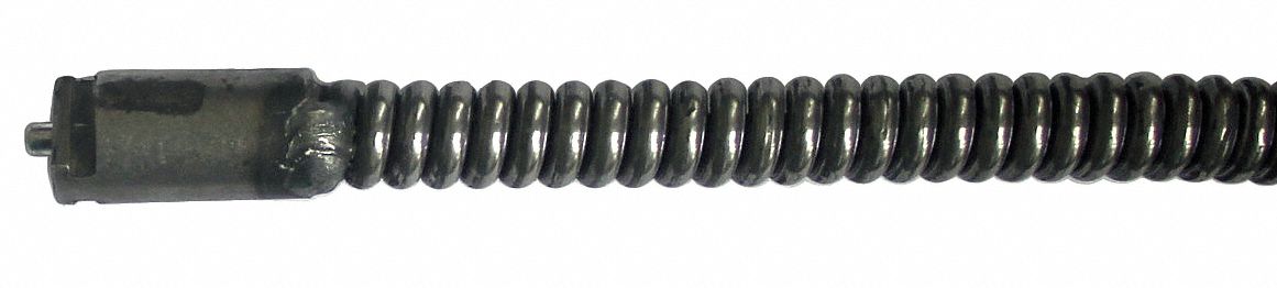 Drain Cleaning Cable 3/8 in Dia 75 ft L