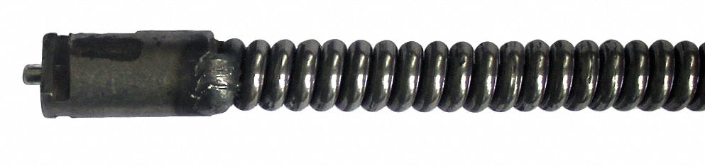 Drain Cleaning Cable 1/2 in Dia 75 ft L
