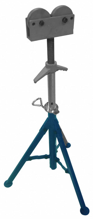 Roller Head Pipe Stand Adj 1/8 to 12 in