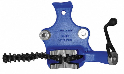 Bench Chain Vise Top Screw 1/8 to 4 in