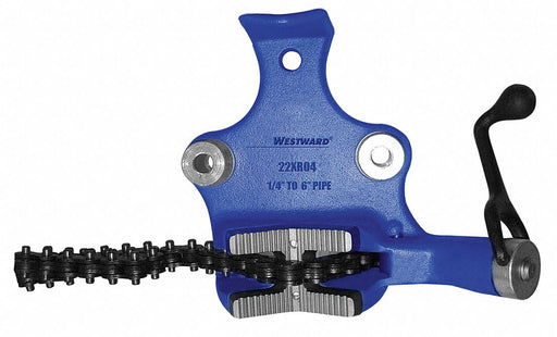 Bench Chain Vise Top Screw 1/4 to 6 in