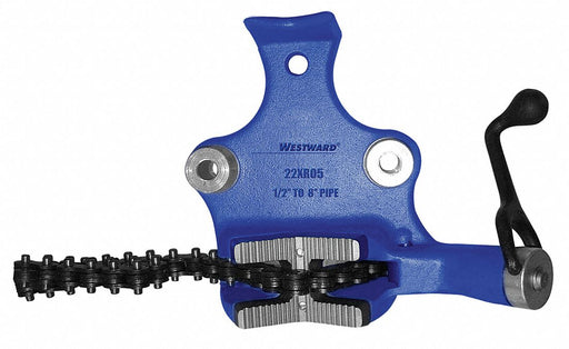 Bench Chain Vise Top Screw 1/2 to 8 in