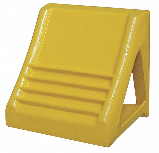Wheel Chock Heavy-Duty Steel Yellow