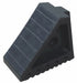 Wheel Chock Molded Rubber Black