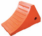 Wheel Chock Molded Rubber Orange