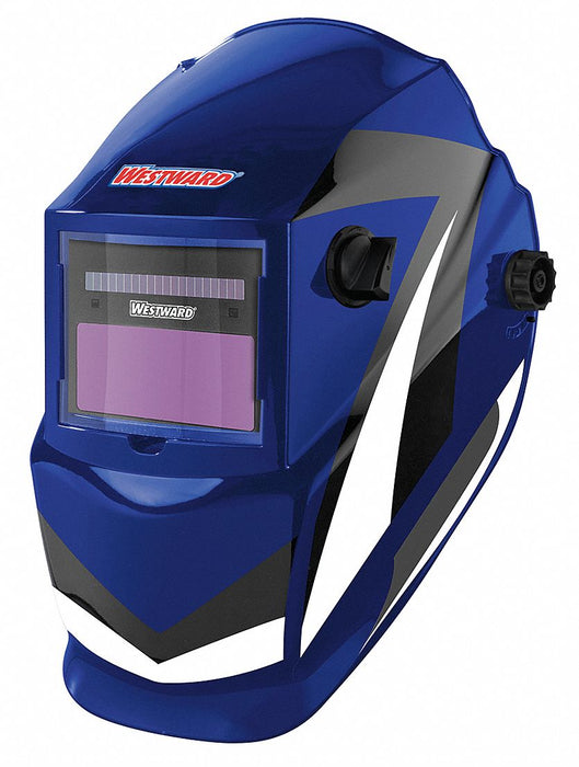 Auto Dark Weld Helmet 4 9-13 Blu/Blk/Wht