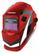 Auto Dark Weld Helmet 4 9-13 Red/Blk/Wht