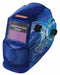 Auto Dark Welding Helmet 4 9-13 Blu/Wh