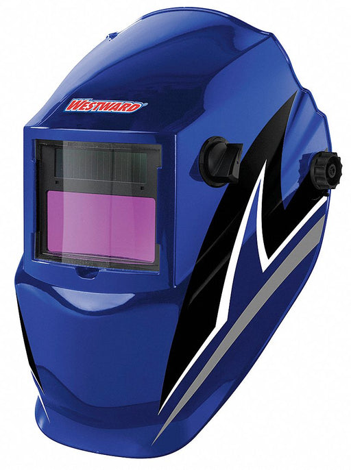 Auto Dark Weld Helmet 4 9-13 Blu/Blk/Wht