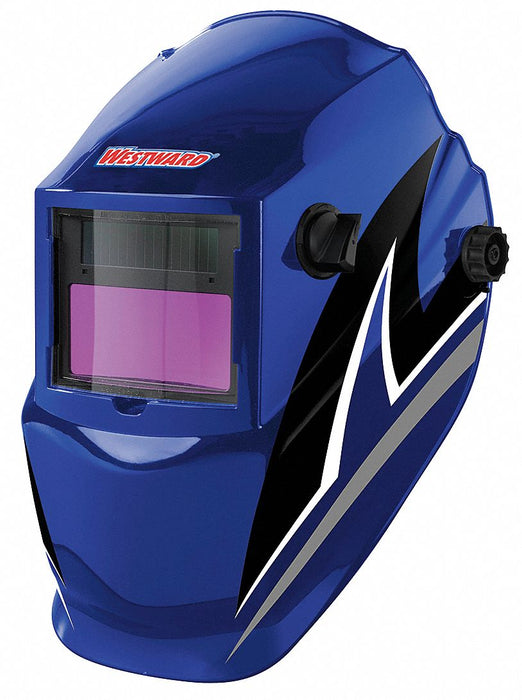 Auto Dark Weld Helmet 4 9-13 Blu/Blk/Wht