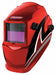 Auto Dark Weld Helmet 4 9-13 Red/Blk/Wht