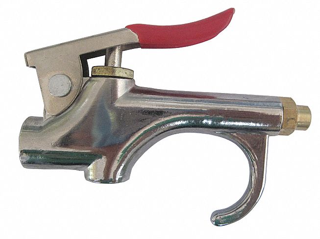 Air Gun 1/4 in FNPT Zinc Silver