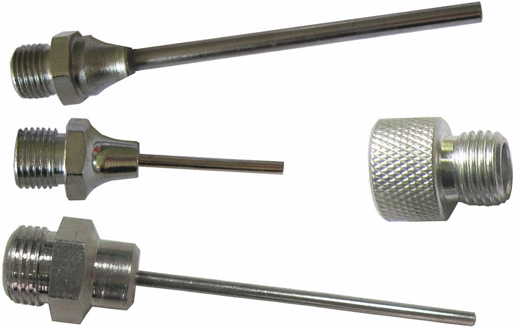 Air Gun Nozzle Set Rubber 1  2  3 L