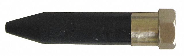 Air Gun Nozzle 1/4  NPT Steel Rubber