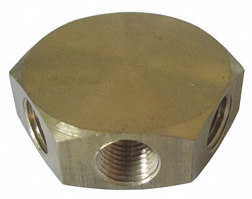 Air Gun Manifold Brass 3/4 L