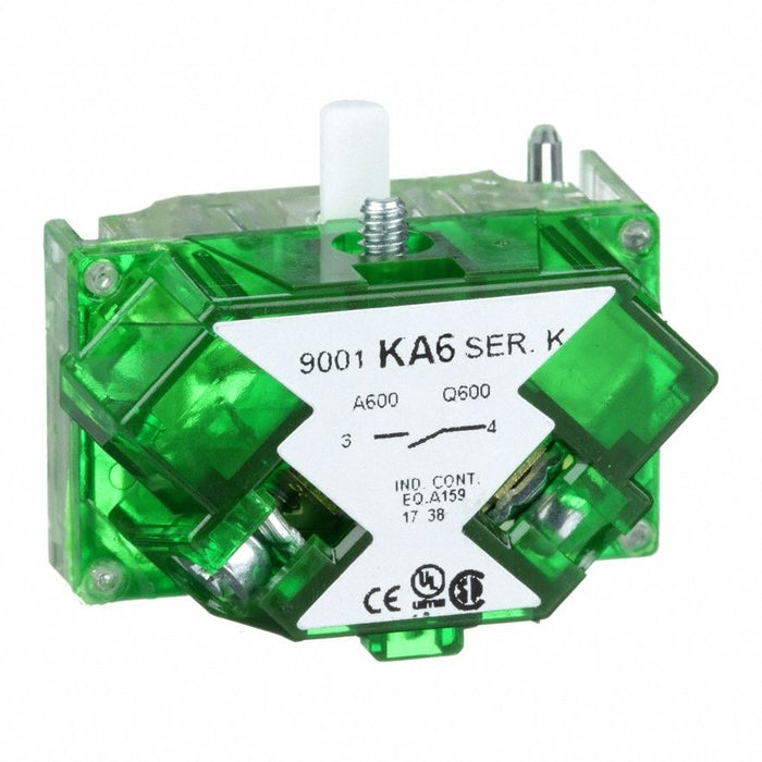 Contact Block Green 1NO 30 mm