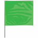 Marking Flag 15  Green PVC PK100