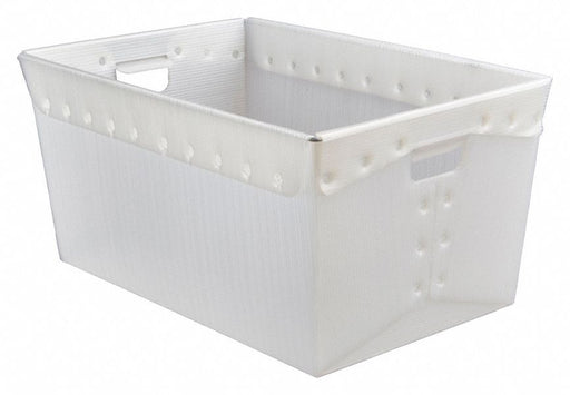 D5775 NestingTote 23inL 15.625inW White PK3