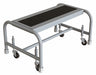 Step Stool Mobile Steel 1-Step
