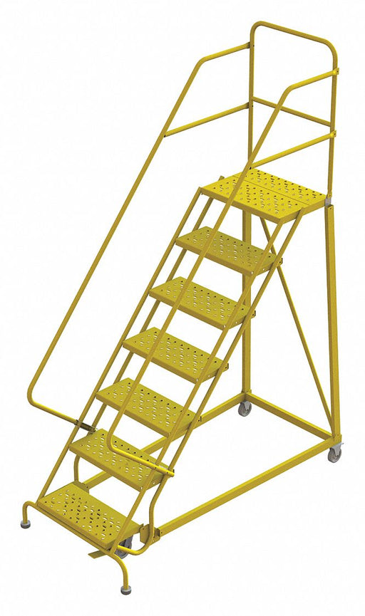 Rolling Ladder Steel Safety Angle 7-Step