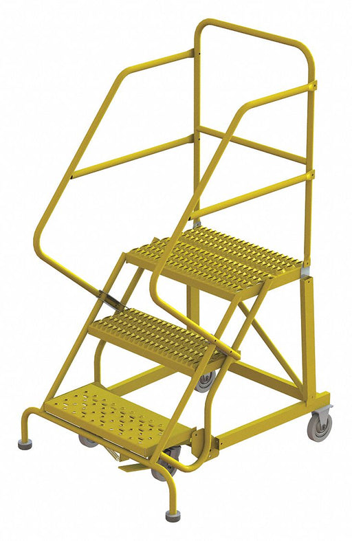 Rolling Ladder Steel Safety Angle 3-Step
