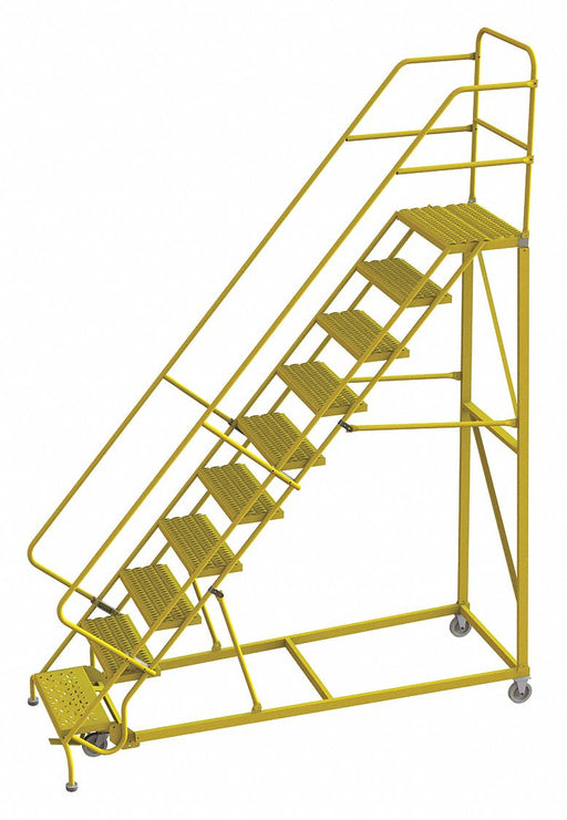 Rollng Ladder Steel Safety Angle 10-Step