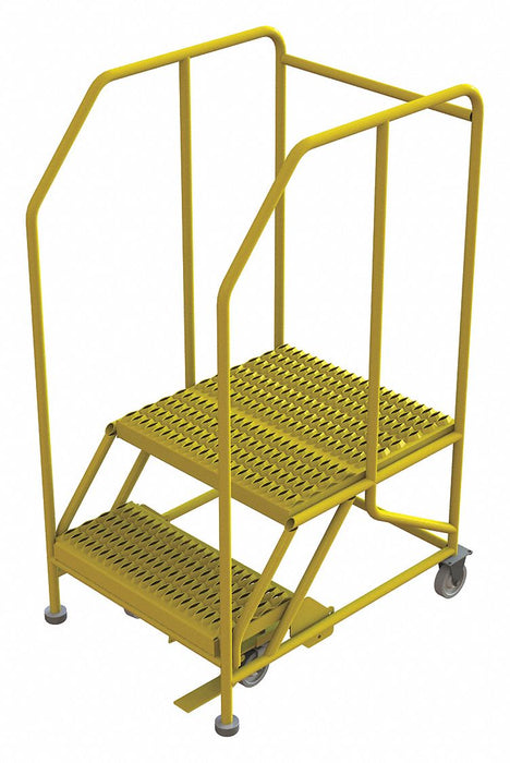 Work Platform 2-Step 800 lb.Cap Steel