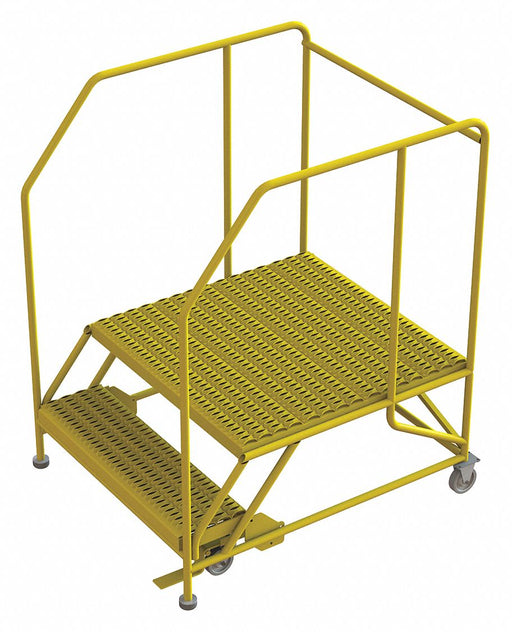 Work Platform 2-Step 800 lb.Cap Steel