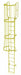 Ladder Steel WalkThru Fixed Cage 15-Rung