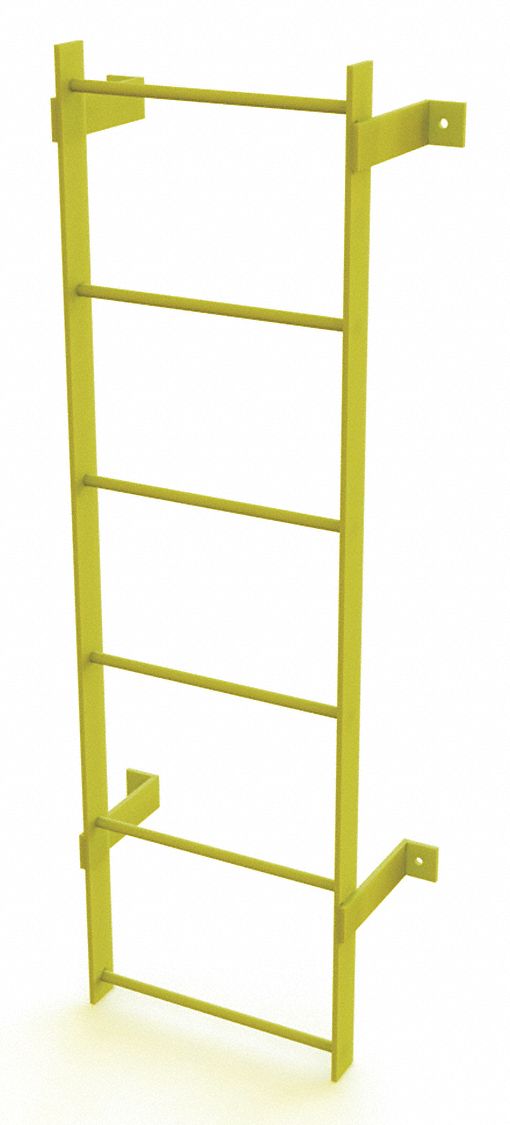 Ladder Safety Yellow Steel 500lb 5 ft 2 