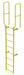 Ladder Safety Yellow Steel 450lb 11 ft