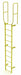 Ladder Safety Yellow Steel 450lb 13 ft