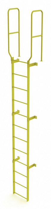 Ladder Safety Yellow Steel 450lb 15 ft