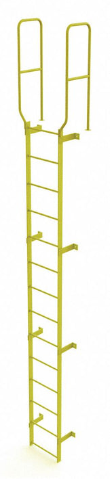 Ladder Walk-Thru Fixed Steel 14-Rung