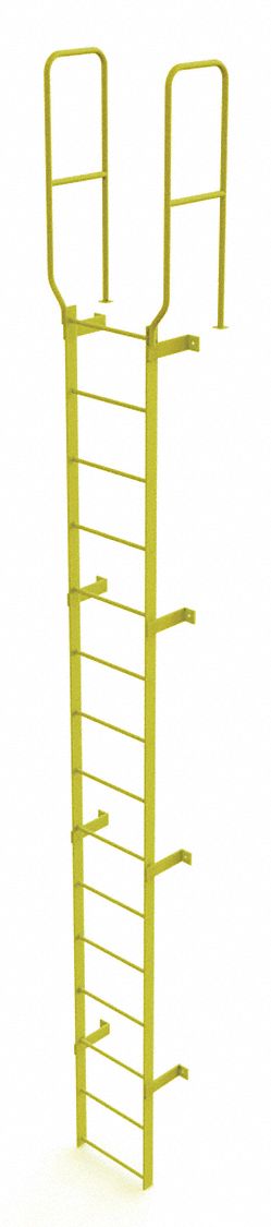 Ladder Steel Stand Fixed 15Rung WalkThru