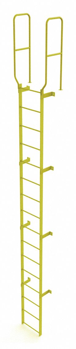 Ladder Steel Stand Fixed 16Rung WalkThru
