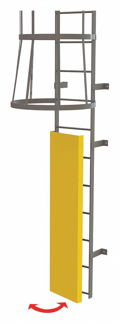 Ladder Fixed Steel Guard Door