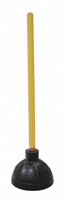 Plunger Force Cup Prfsnl Style Black 6 