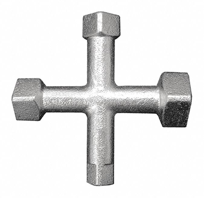 Plug Wrench Countersunk 4 Way