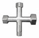 Plug Wrench Countersunk 4 Way